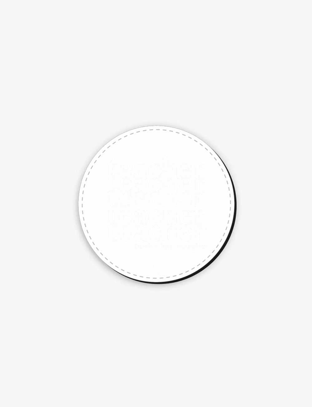 Coaster (circle)