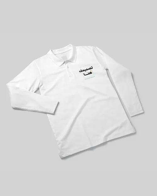 Long sleeve polo t-shirt