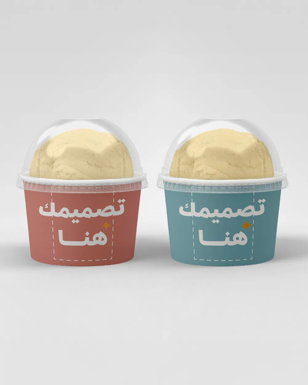 Ice cream container