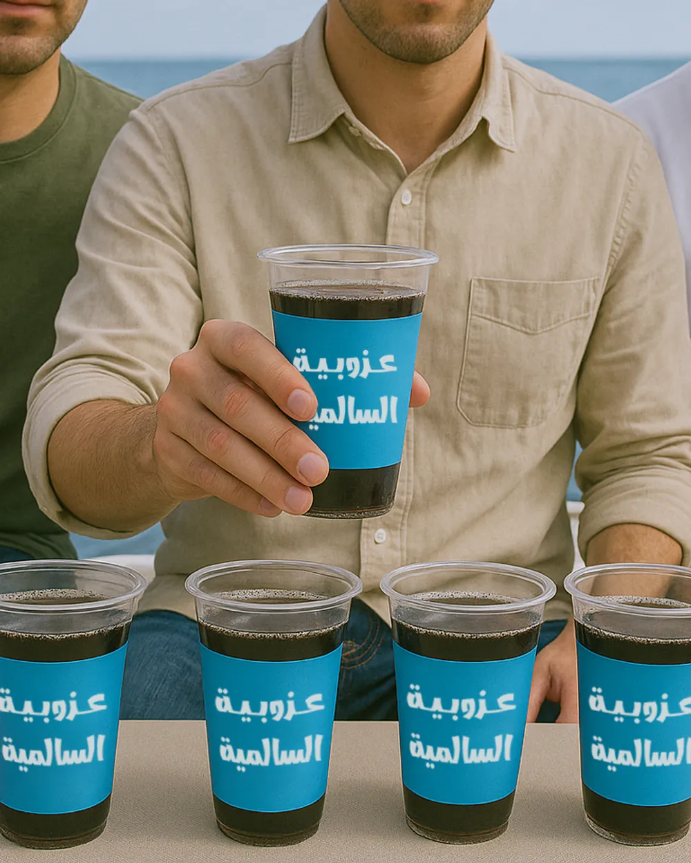 Plastic cups